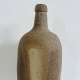 Grand vase en grès chamotté , années 70