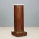 Antique Empire bedside table in mahogany, Italy, 19th century.