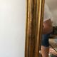 Old mirror fireplace trumeau xl 104,5x145,5cm