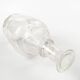 Art Deco carafe, crystal, Sweden, 1950s