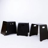 Set of 4 Stackable Wooden stools - Circa 2016
