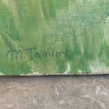 Forest landscape signed Taquoy
