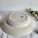Large round serving platter sarreguemines, epernay model