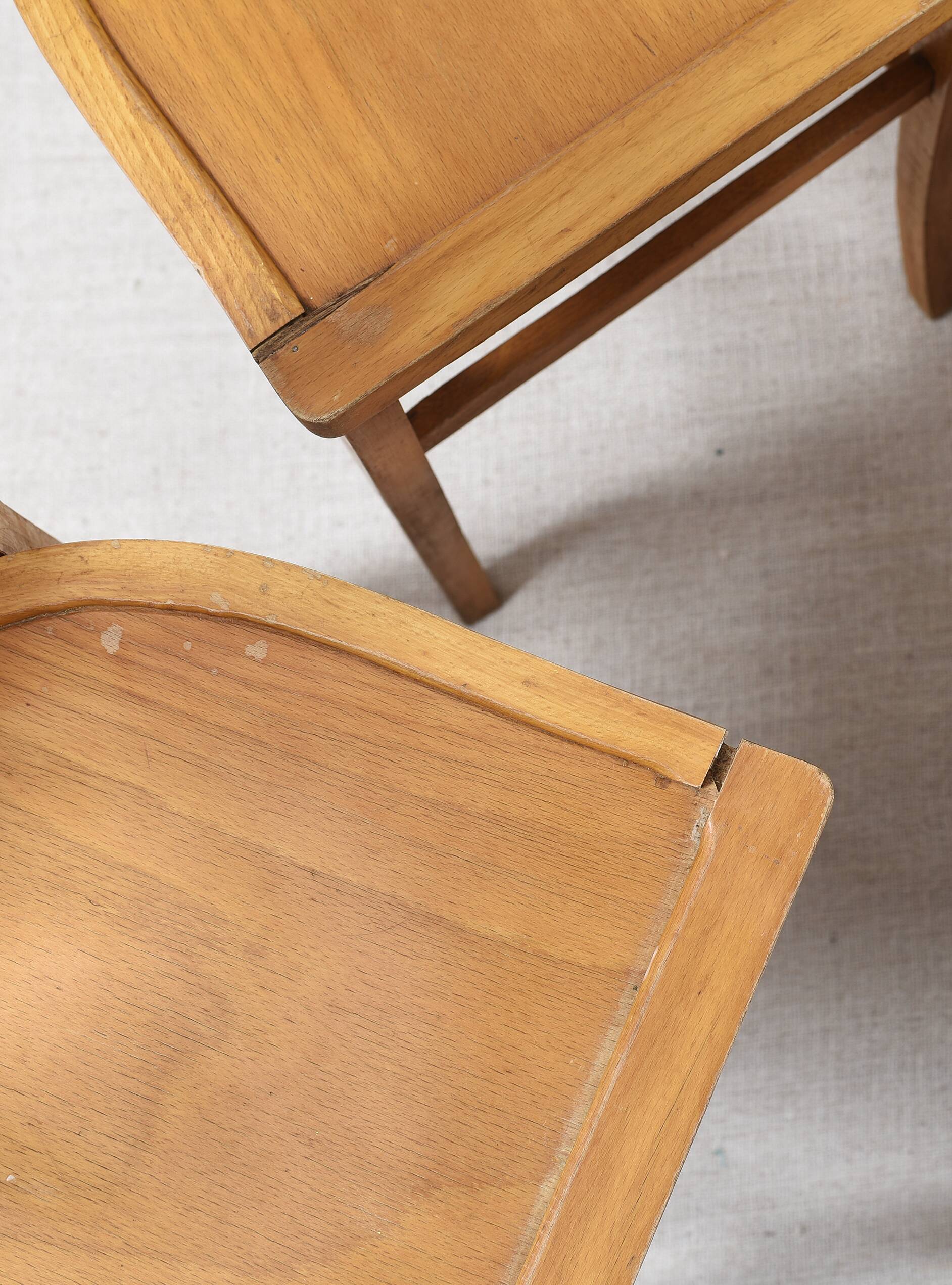 6 Luterma bistro chairs from the 1950s-60s