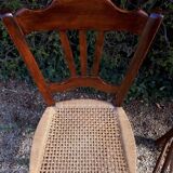 Pair of roped chairs