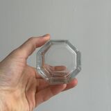 Set of 6 thick octagonal water glasses