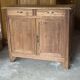 Antique sideboard in waxed pine, country house style