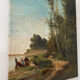Oil painting painting