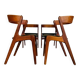 Danish vintage dining chairs by Kai Kristiansen for Schou Andersens MøbelFabrik