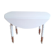 Round table with flaps