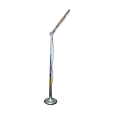 Adjustable floor lamp in chromed metal Italia Anni '70