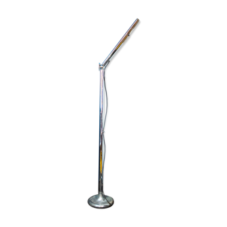 Adjustable floor lamp in chromed metal Italia Anni '70