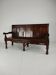 Banc en chêne géorgien du XVIIIe siècle – daté vers 1790
