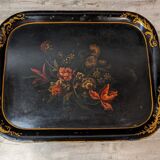 Coffee table with painted sheet metal top Napoleon III