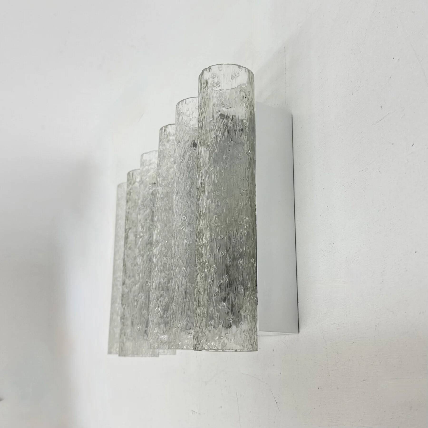 Mid-century design Doria Leuchten wall lamps sconce, 1970s
