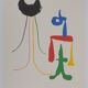 Joan Miró: Surrealist Couple, signed lithograph