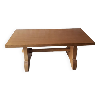 Vintage rectangular oak table