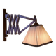 Dutch Wooden Hinge Wall Lamp, from the 1960s
