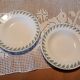 Set of 2 deep plates Terre de fer Choisy le Roi model 1212