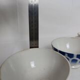 Facet bowl in the style of Moulin des Loups / St Amand