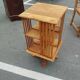 Beautiful antique vintage revolving bookcase