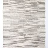 8x10 Striped Pattern Brown & Beige Vintage Kilim Rug, 232x291Cm