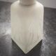 Wall lamp old white porcelain art deco bathroom 1920 tulip engraved glass