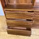 Mid Century Retro Vintage Walnut Sideboard / Drinks Cabinet by F.D. Welters