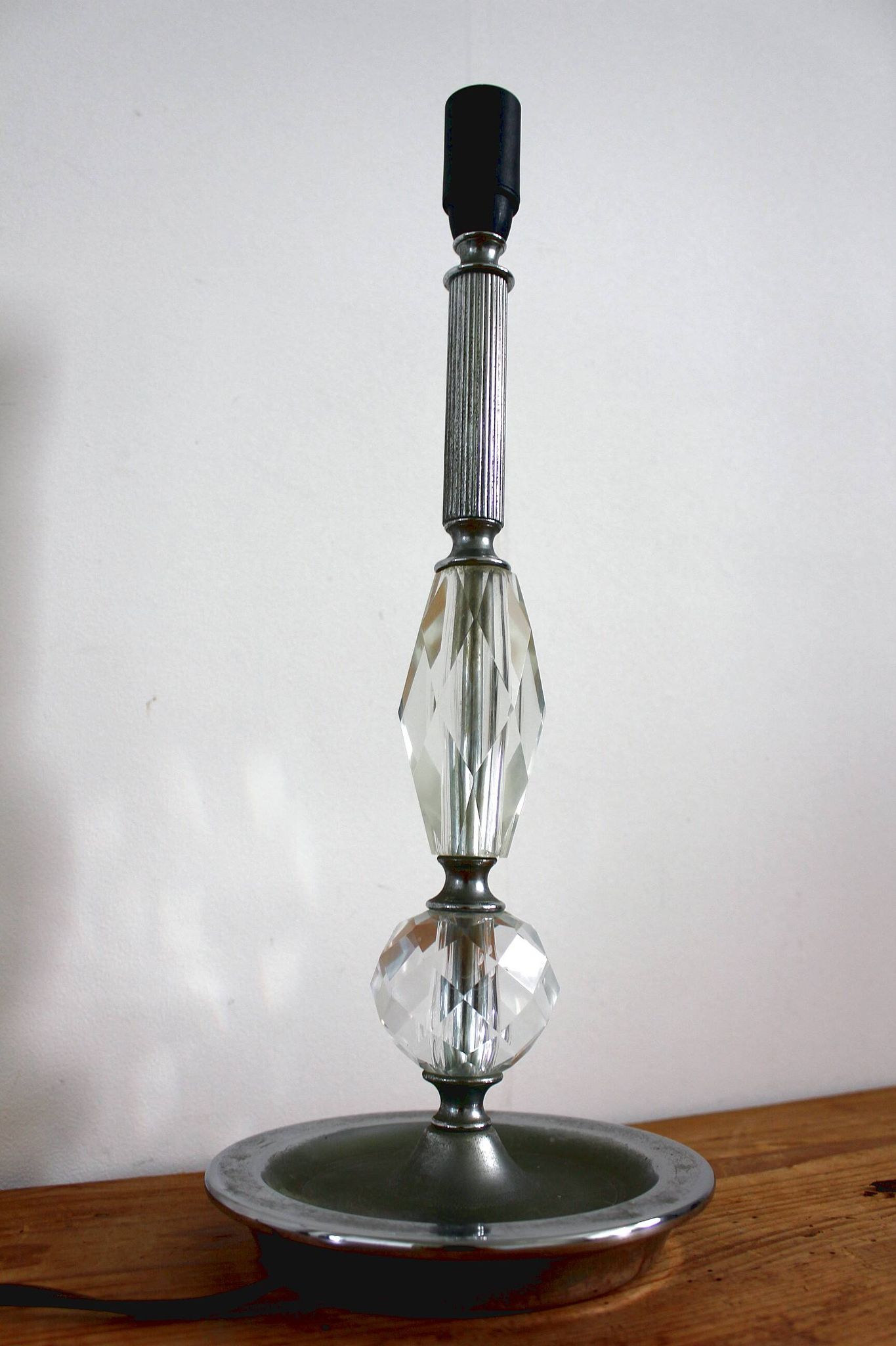 Pied de lampe art déco vintage année 50