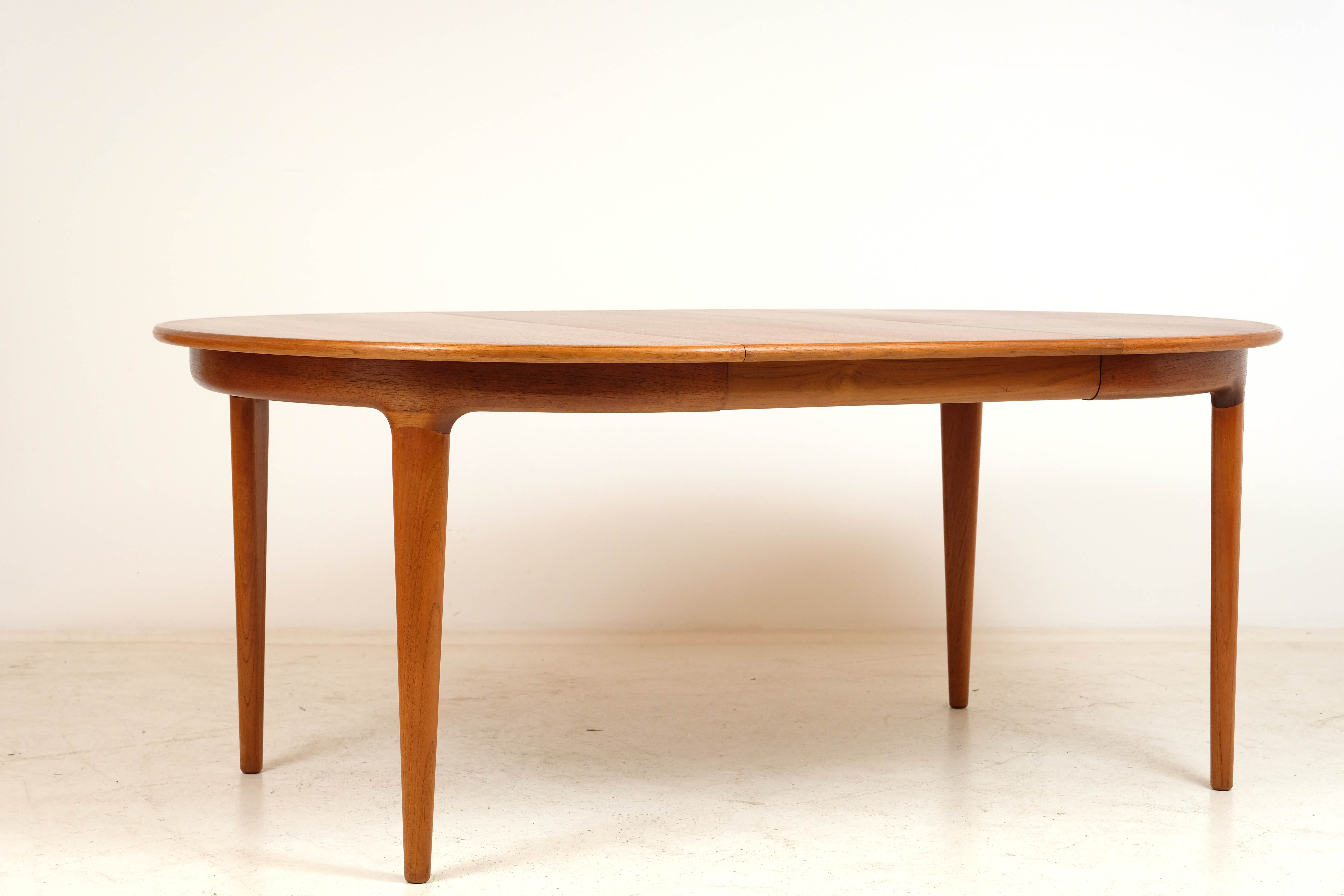 Teak extension table by J. Andersen for Uldum 1960