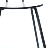 Midcentury chair in metal & formica, Kovona Czechoslovakia 1960s