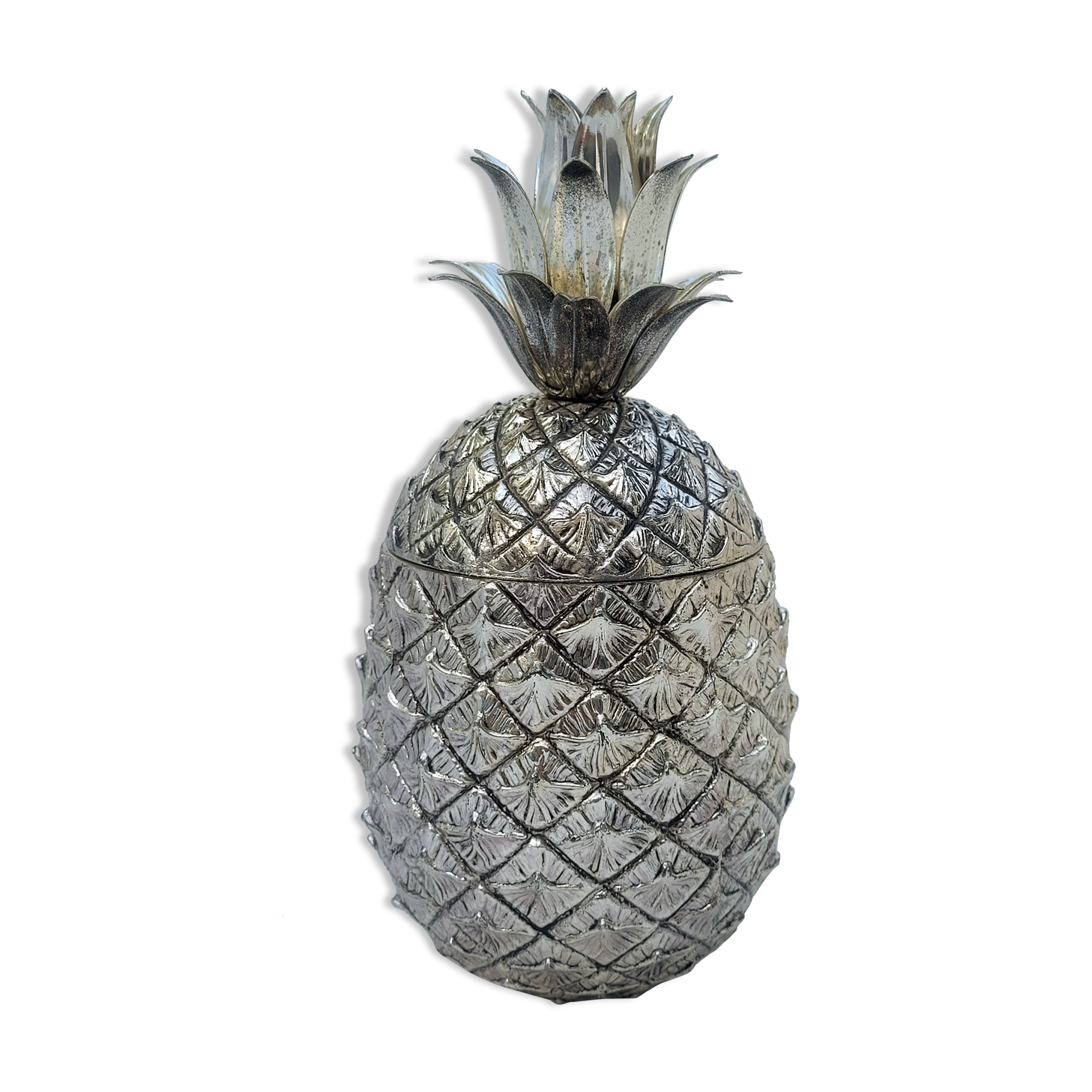 Vintage pineapple ice bucket by Mauro Manetti, 1970