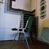 Set of 4 DSC 106 Chairs by Giancarlo Piretti for Castelli / Anonima