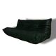 Three-seater leather sofa togo – Ligne Roset - circa 1990