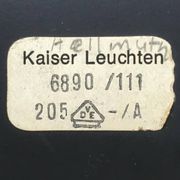 Lampe de table allemande 6890 de milieu de siècle de Kaiser Idell / Kaiser Leuchten