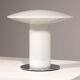 Glass mushroom table lamp attributed to Peill & Putzler, Germany, 1970s