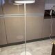 Lampadaire champignon Ikea Nymane TYP G1706 métal blanc vintage 1990