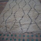 Lush beni ourain rug 330 x 190 cm