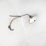 Large Greek Industrial Army Wall Street Light 2 1950s