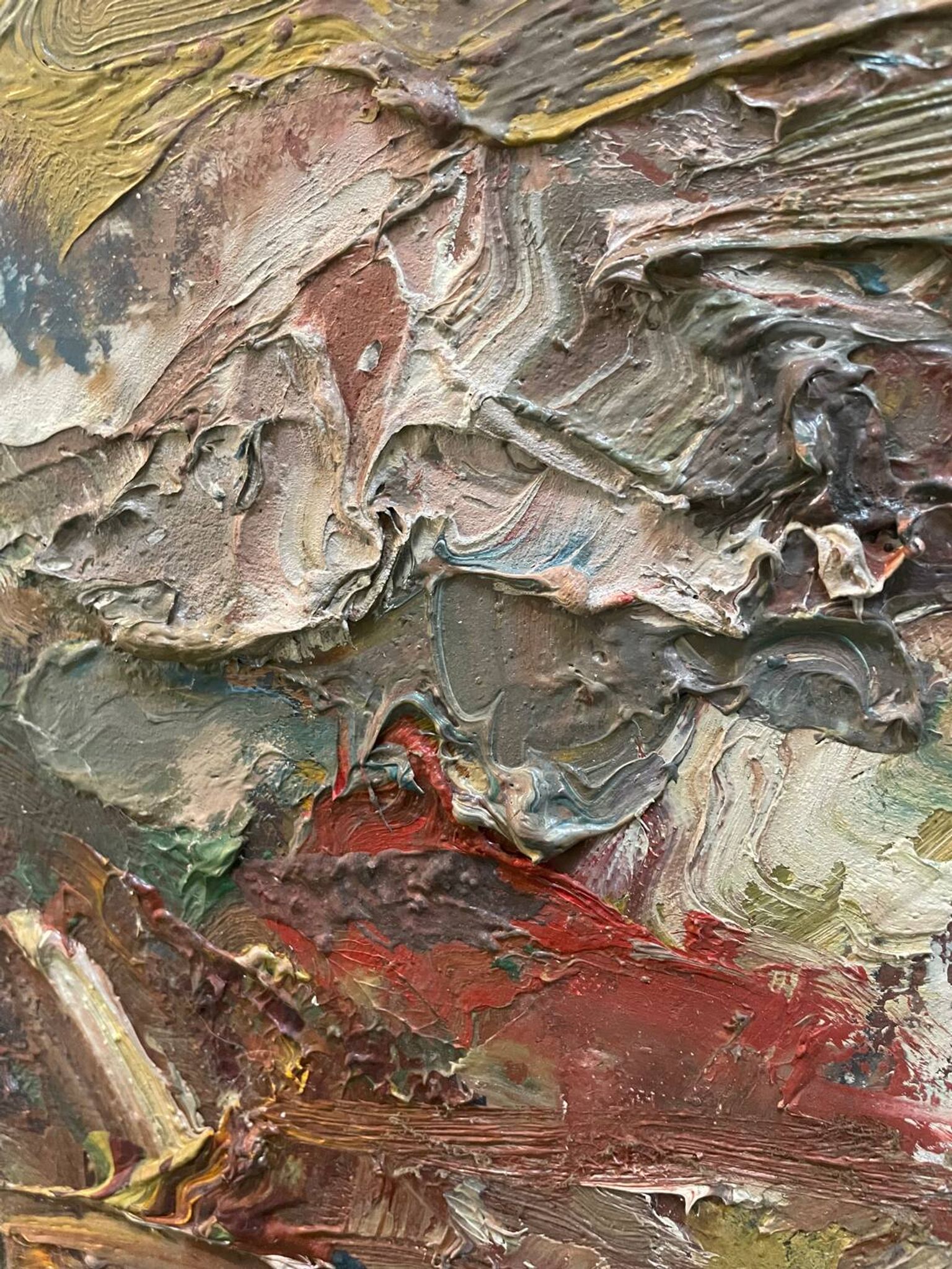 Abstract painting after the war, 20th century
