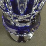 Cut crystal vase