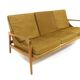 Scandinavian oak sofa, Johannes Andersen, Trensum, Sweden, 1960