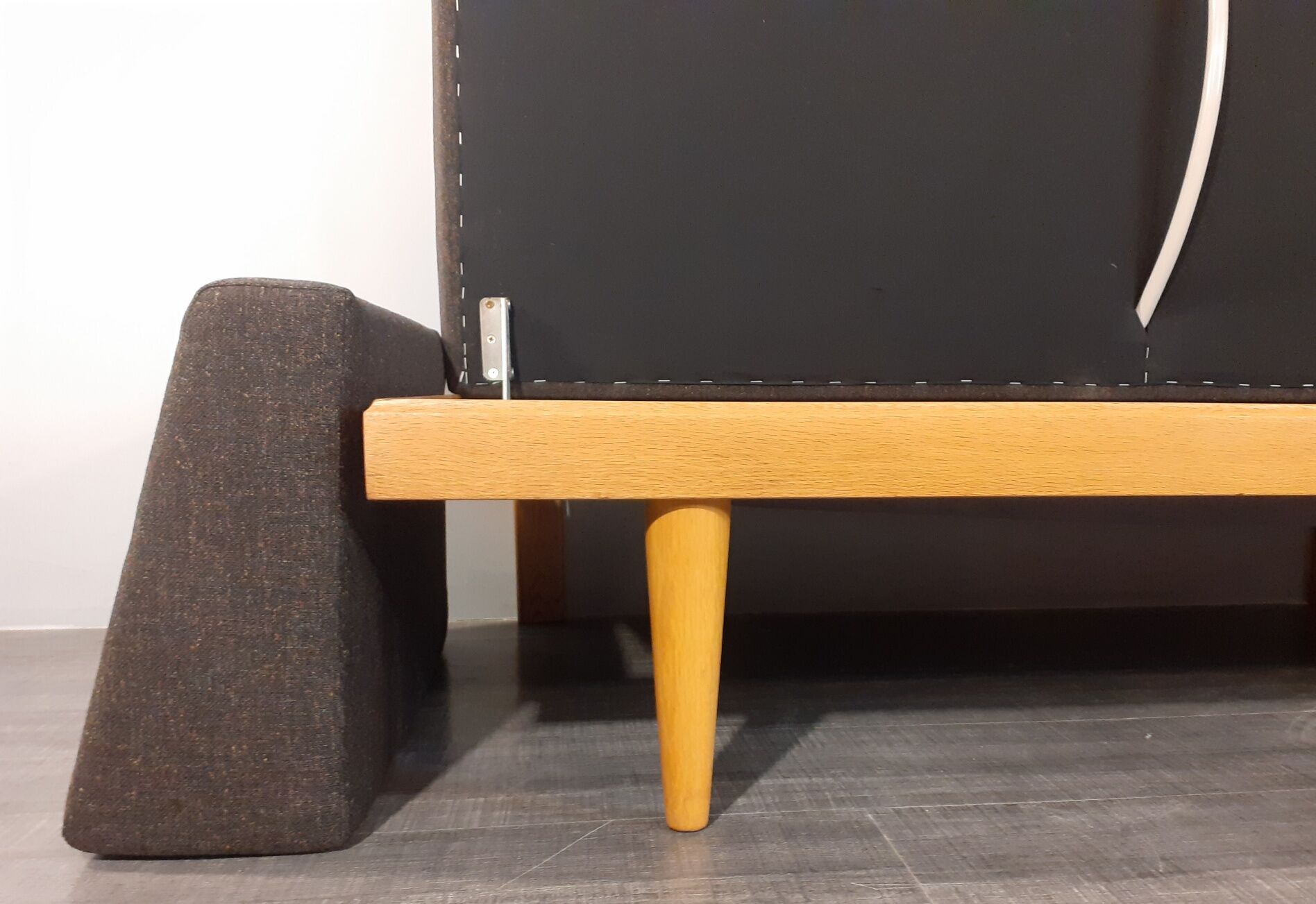 Daybed Svanette in oak by Ingmar Relling, Vintage Norwegian 1960s
