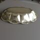silver metal bread basket