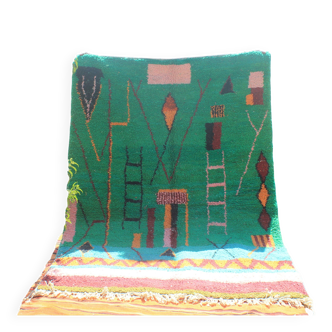 Unique handmade Berber rug 3x2 m