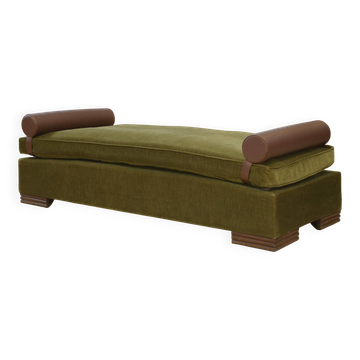 Sofa/Daybed in the style of Eugène Printz 1940s