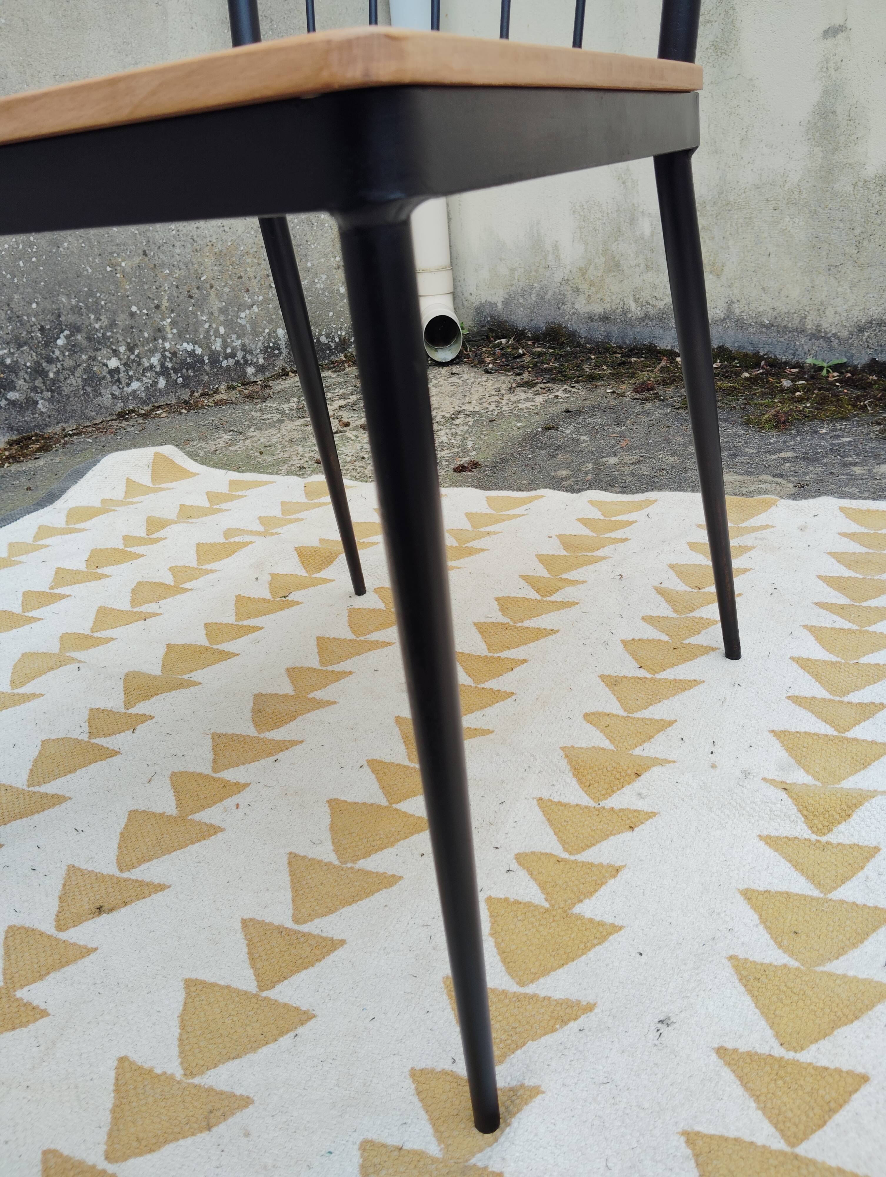 Set of 4 Colette Gueden chairs