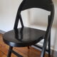Black tuna and b751 folding chair