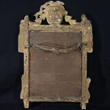 Miroir en bois doré