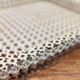 Top in white lacquered metal mathieu mategot